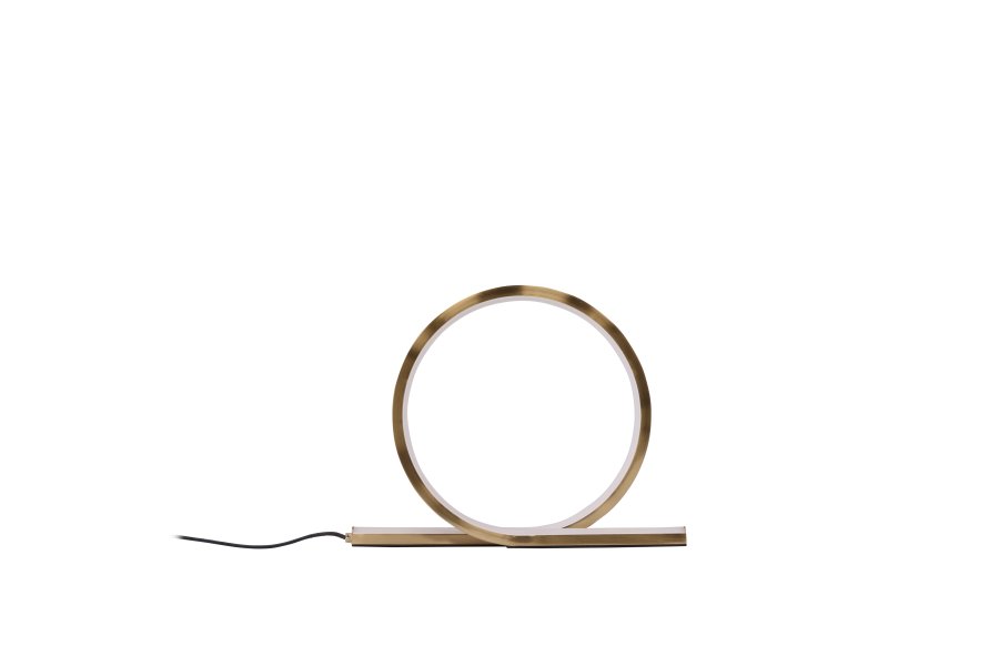 VENTURE DESIGN Saunier bordlampe - gull aluminium