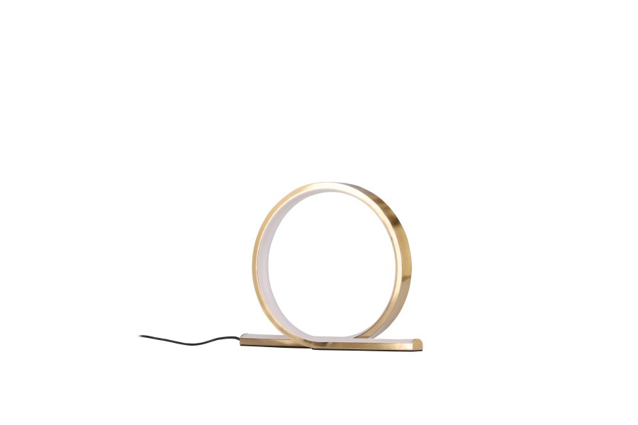 VENTURE DESIGN Saunier bordlampe - gull aluminium