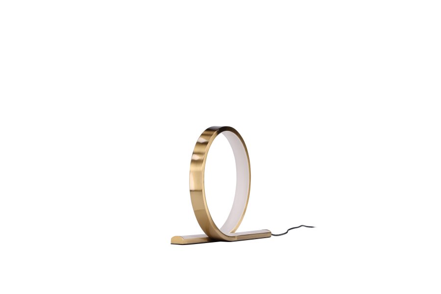 VENTURE DESIGN Saunier bordlampe - gull aluminium