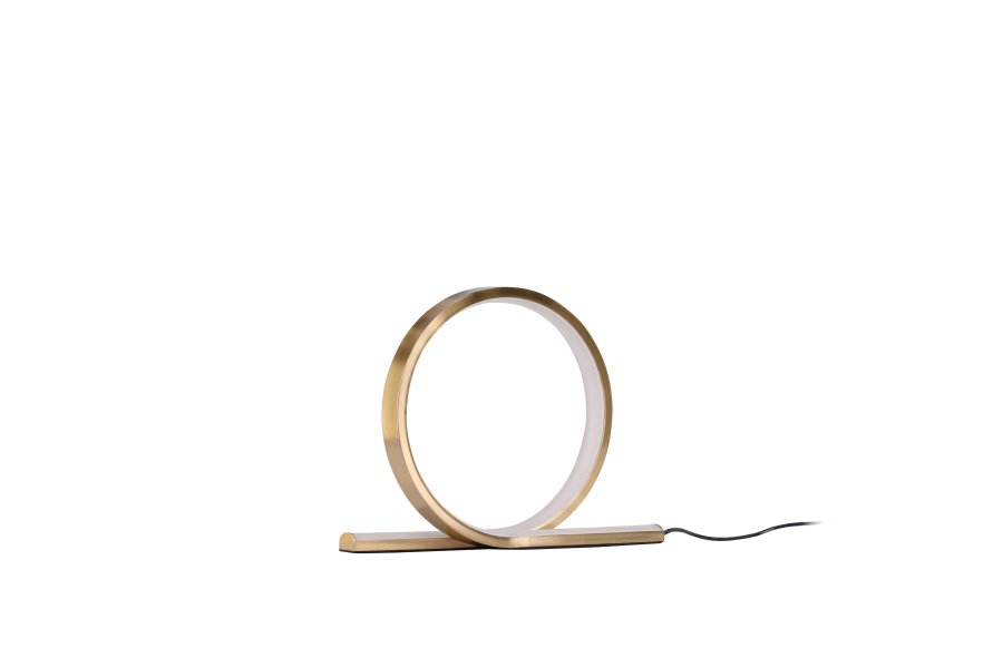 VENTURE DESIGN Saunier bordlampe - gull aluminium