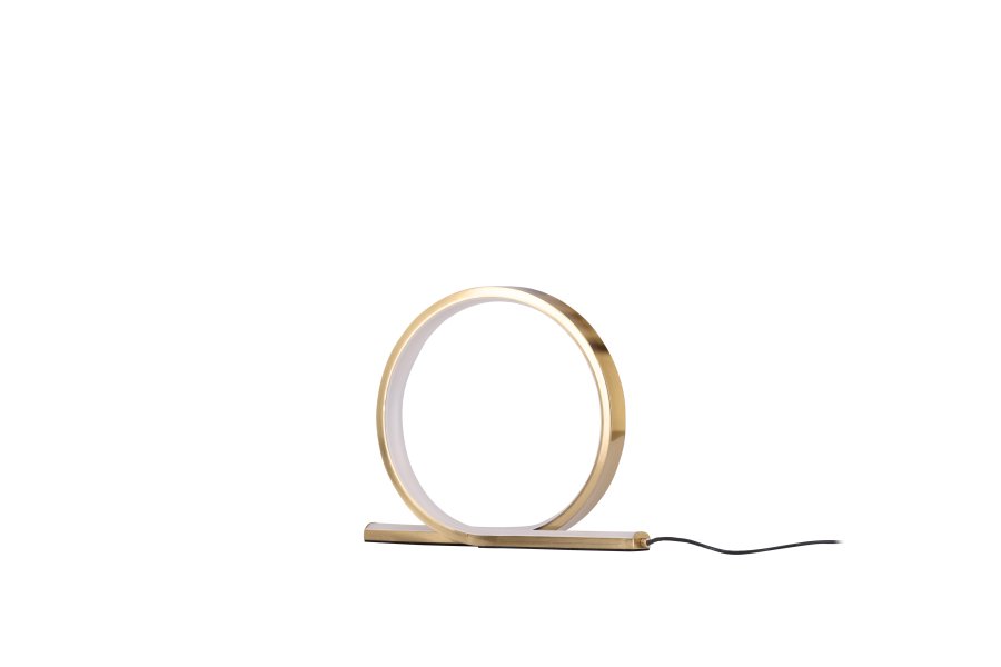 VENTURE DESIGN Saunier bordlampe - gull aluminium