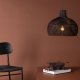 VENTURE DESIGN Laroche loftlampe - sort rattan