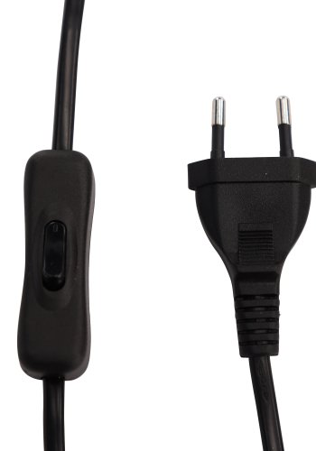 VENTURE DESIGN Nancy bordlampe - sort hr og gr beton