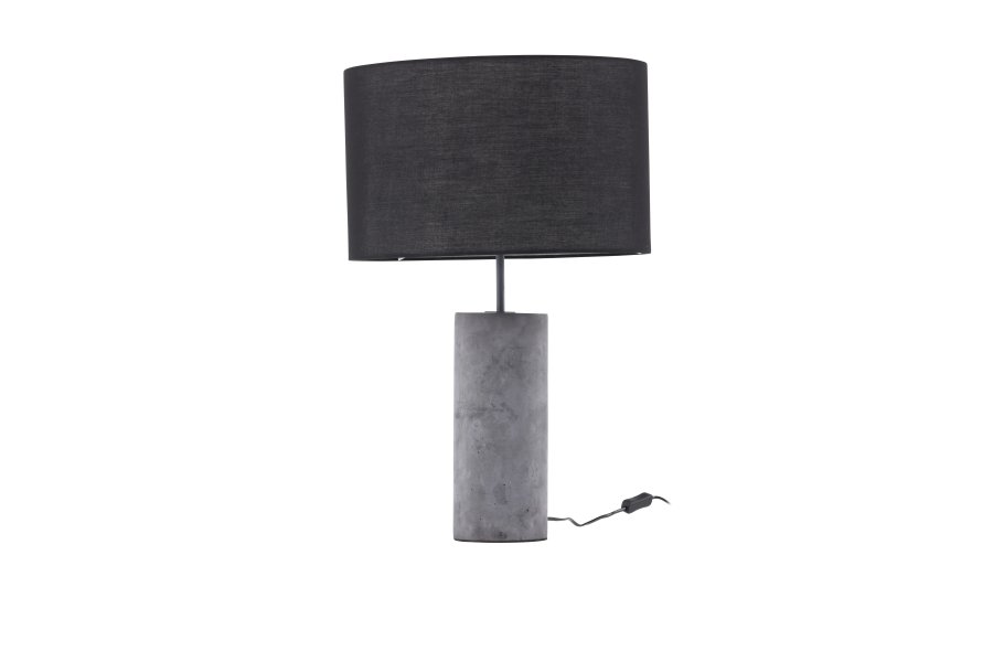 VENTURE DESIGN Nancy bordlampe - sort hr og gr beton