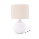 VENTURE DESIGN Torcello bordlampe - beige lin og hvit betong
