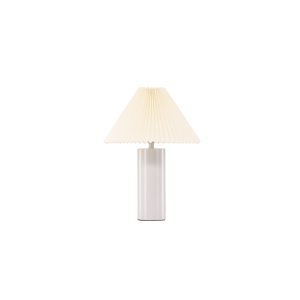 VENTURE DESIGN Largin bordslampa - off-white papper och ljusgrtt järn