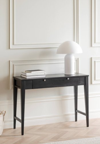 ROWICO Confetti konsolbord - sort eg, m. skuffe