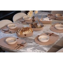 NORDVRK Jut brdkurv - beige bomuld (st med 3)