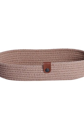 NORDVRK Jute brdkurv - beige bomull (sett med 3)