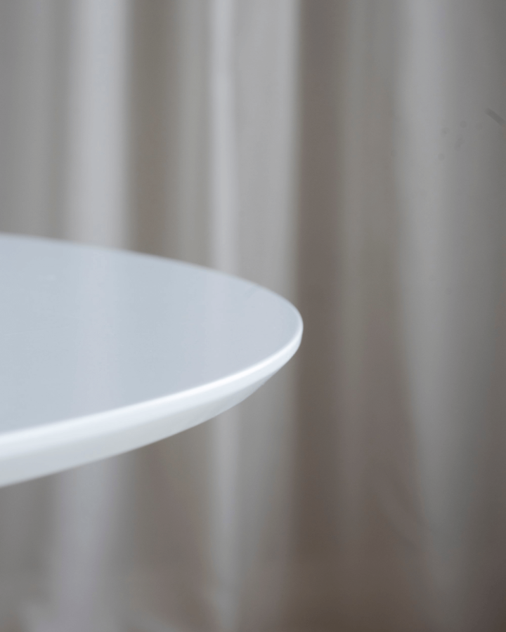 ROWICO Lotta spisebord - hvid, rund (106) 