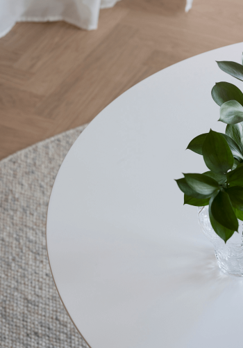 ROWICO Lotta spisebord - hvid, rund (106) 