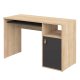 TEMAHOME Oxford Schreibtisch - Eiche Natur/Schwarz - 115x50 cm