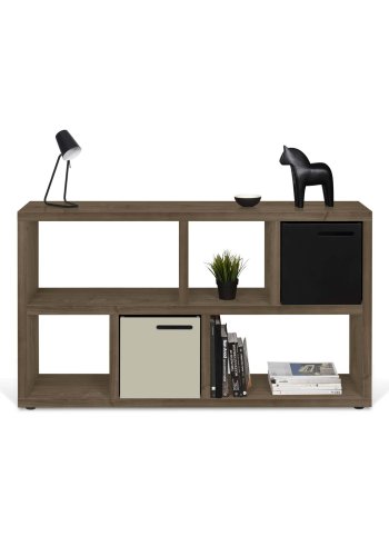 TEMAHOME Berlin Konsolbord - Brun valn�ddefin&eacute;r, 150 cm