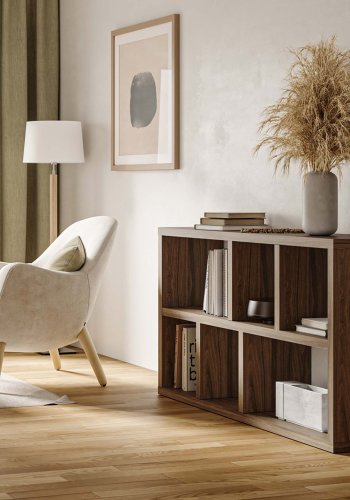 TEMAHOME Berlin Konsolbord - Brun valn�ddefin&eacute;r, 150 cm