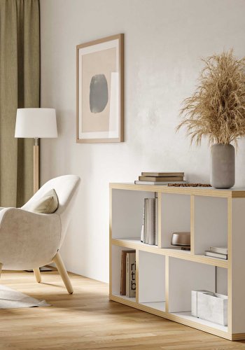 TEMAHOME Berlin Konsolbord - Hvid/Natur - 150 cm