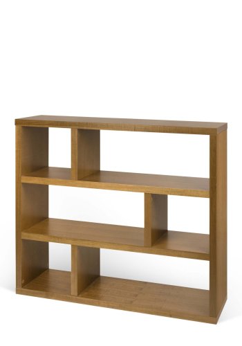 TEMAHOME Dublin Bokhylla L�g - Natur, Mukali-faner, 120x105 cm