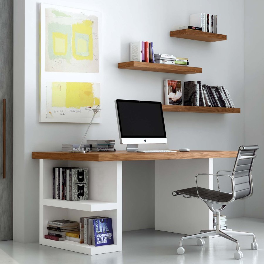 TEMAHOME Balda Vegghylle - Valn�ttfiner - 120 cm
