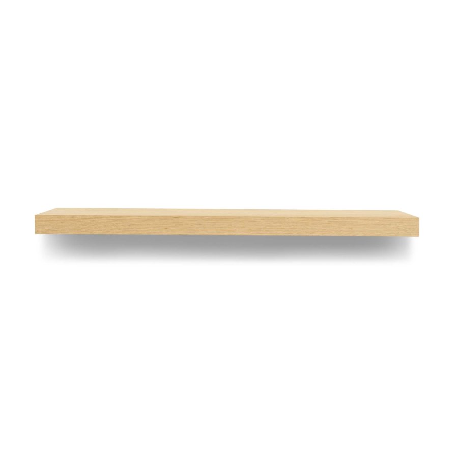 TEMAHOME Balda Schweberegal 90 - Eichenfurnier Natur, 90 cm