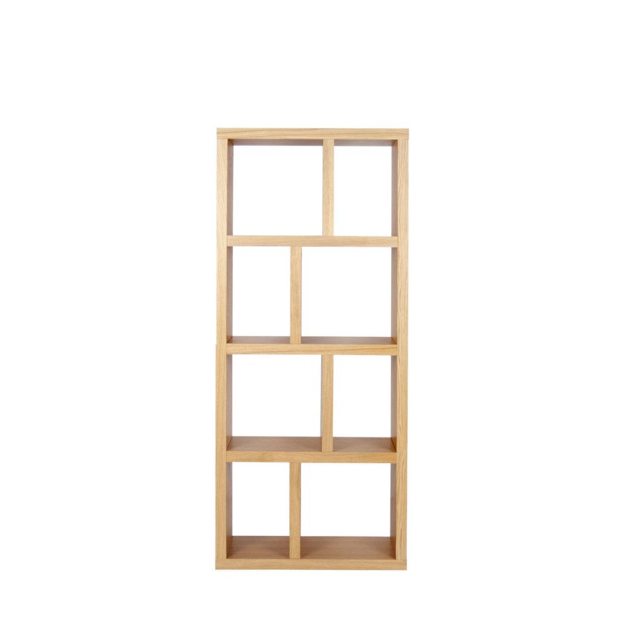 TEMAHOME Berlin Bokhylla 70 4L - Natur, ekfaner, 70x159 cm