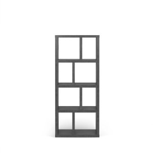 TEMAHOME Berlin Bokhylla - Gr� betonglook - 70x159x34 cm
