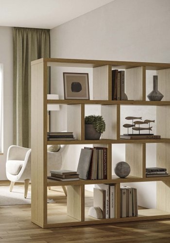 TEMAHOME Berlin Bokhylla - Natur, Ekfaner, 150 cm