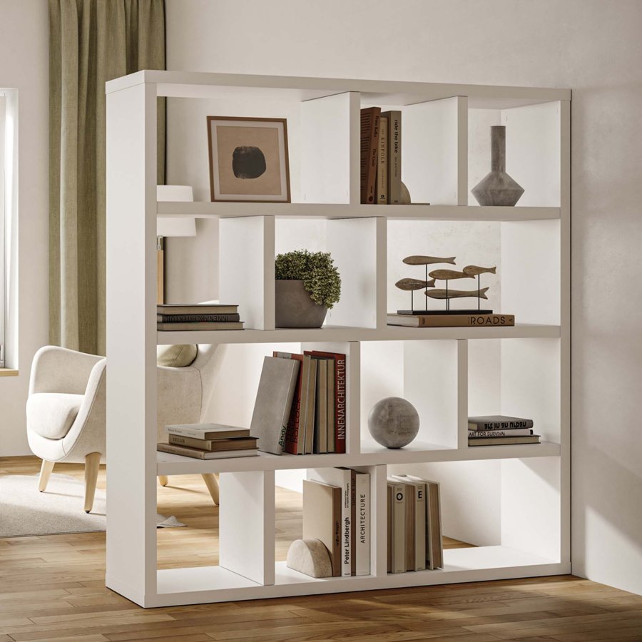 TEMAHOME Berlin Bokhylla 150 4L - Vit