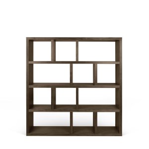 TEMAHOME Berlin Bokhylla 150 4L - Valn&ouml;t, 150x159 cm