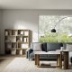 TEMAHOME Berlin Bokhylla - Natur, Ekfaner, 150 cm