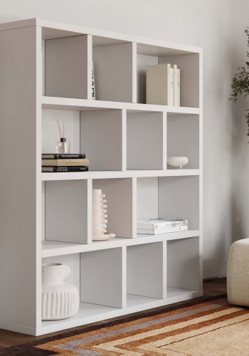 TEMAHOME Berlin Bokhylla 150 4L - Vit