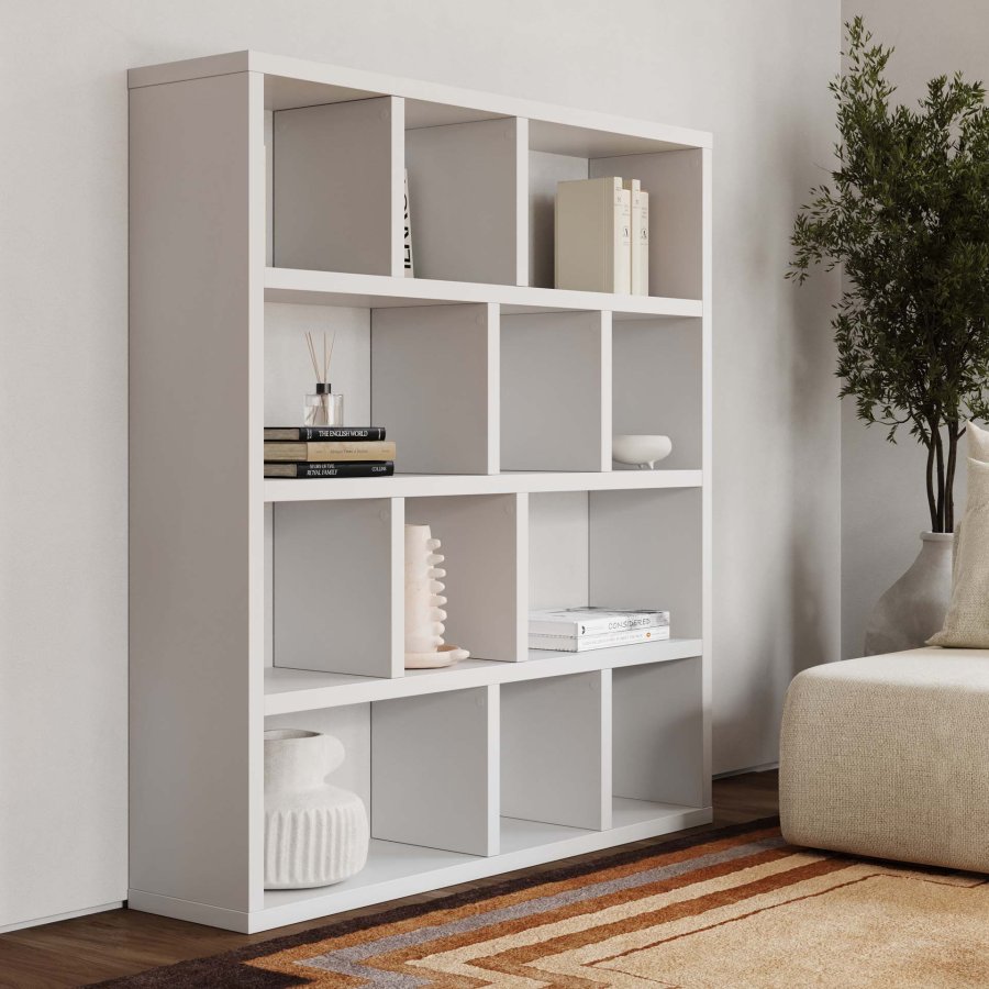 TEMAHOME Berlin Bokhylla 150 4L - Vit