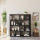 TEMAHOME Berlin Bokhylla 150 4L - Svart, 150 x 159 cm