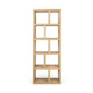 TEMAHOME Berlin Bokhylla 70 5L - Natur, ekfaner, 198x70x34 cm