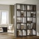 TEMAHOME Berlin Bokhylla 70 5L - Gr� betonglook, 70x198 cm