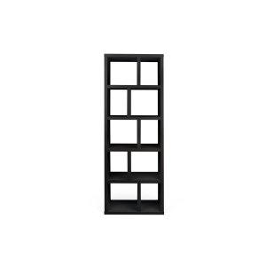 TEMAHOME Berlin Bokhylla 70 5L - Svart - 70x34x198 cm