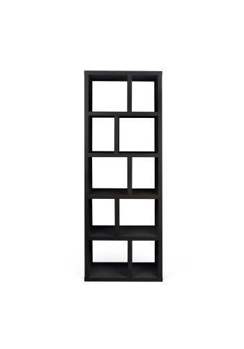 TEMAHOME Berlin Bokhylla 70 5L - Svart - 70x34x198 cm