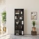 TEMAHOME Berlin Bokhylla 70 5L - Svart - 70x34x198 cm