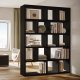 TEMAHOME Berlin Bokhylla - Svart - 150x198x34 cm