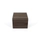TEMAHOME Float Nachttisch - Walnussfurnier, 45x43 cm