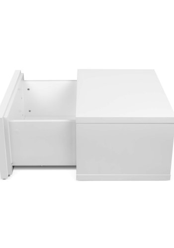 TEMAHOME Float Nachttisch - Wei&szlig; mit Schublade