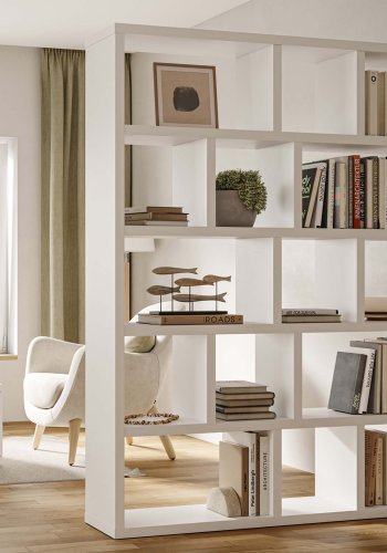 TEMAHOME Berlin Bokhylla 150 5L - Vit