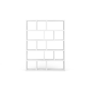 TEMAHOME Berlin Bokhylla 150 5L - Vit