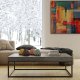 TEMAHOME Petra Sofabord - Gr� betonfinish og sort metal, 120x75 cm