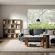 TEMAHOME Nora Couchtisch - Walnussfurnier braun, 110x50 cm