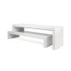 TEMAHOME Cliff TV-bord - Hvid, 125-235 cm