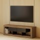 TEMAHOME Nara TV-bord 175 Low - Valn�d/Sort - 175 cm