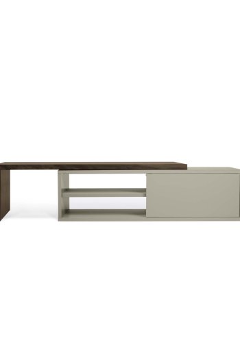 TEMAHOME Move TV-bord - Valn�d og gr� - 110-203 cm