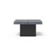 TEMAHOME Chess Beistelltisch - Betonoptik/Schwarz - 88x65x47 cm