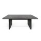TEMAHOME Detroit Spisebord - Gr� betonlook og sort, 160x80 cm