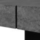 TEMAHOME Dusk Spisebord - Betonlook/Sort - 130x130 cm