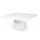 TEMAHOME Dusk Spisebord - Hvid H�jglans, 150x150 cm